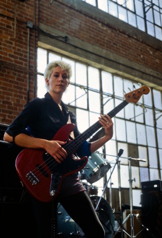 Balliger with The Appliances, playing electric bass, Theater Artaud, San Francisco