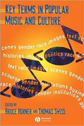 Book cover, Key Terms in Popular Music and Culture